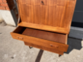 Picture of Scandinavian teak veneer secretary desk