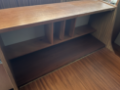 Picture of Scandinavian teak veneer secretary desk