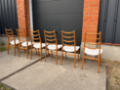 Picture of Set of 6 vintage German chairs