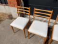 Picture of Set of 4 vintage Belgian chairs