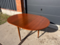 Picture of Scandinavian round extendable dining table
