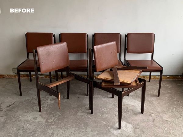 Picture of Restoration of six chairs