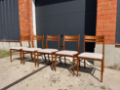 Picture of Set of five Scandinavian dining chairs