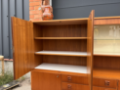 Picture of Scandinavian highboard with glass display & bar
