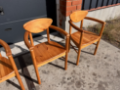 Picture of Set of four solid pine chairs