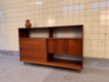 Picture of Vintage Teak veneer cabinet with bar compartment