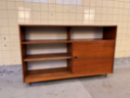 Picture of Vintage Teak veneer cabinet with bar compartment