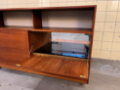 Picture of Vintage Teak veneer cabinet with bar compartment
