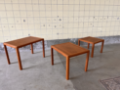 Picture of Set of Three Danish Nesting Tables in Teak
