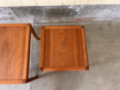 Picture of Set of Three Danish Nesting Tables in Teak