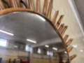 Picture of Sunburst Mirror in Bamboo
