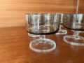 Picture of Set of Nine Luminarc Glasses in Smoked Glass