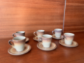 Picture of Set of Six Ceramic Cups with Saucers
