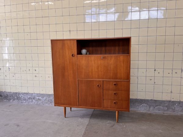 Picture of Vintage Teak Cabinet with Secretary Compartment