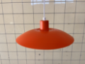 Picture of Red PH 4/3 Pendant Lamp by Poul Henningsen for Louis Poulsen