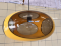 Picture of Yellow Bug Eye Lamp by Massive