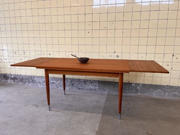Picture of Vintage Extendable Dining Table in Teak