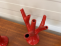 Picture of Set of Two Vintage “Alberello” Coral Vases
