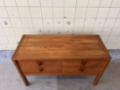 Picture of Vintage Elm Wood Cabinet