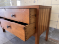 Picture of Vintage Elm Wood Cabinet