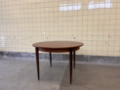 Picture of Vintage Extendable Round Teak Dining Table